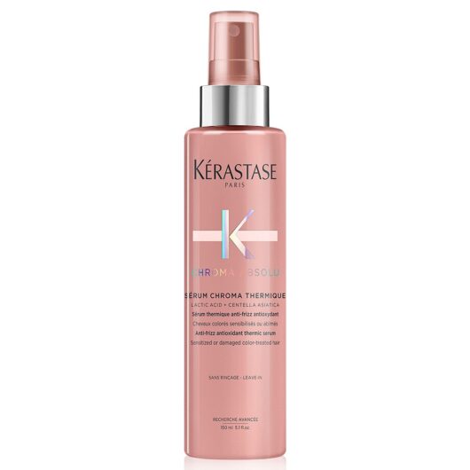 Kerastase Kérastase Chroma Absolu, Heat Protection Serum, Anti-Frizz, For Damaged Colour-Treated Hair, With Vitamin E, 150ml
