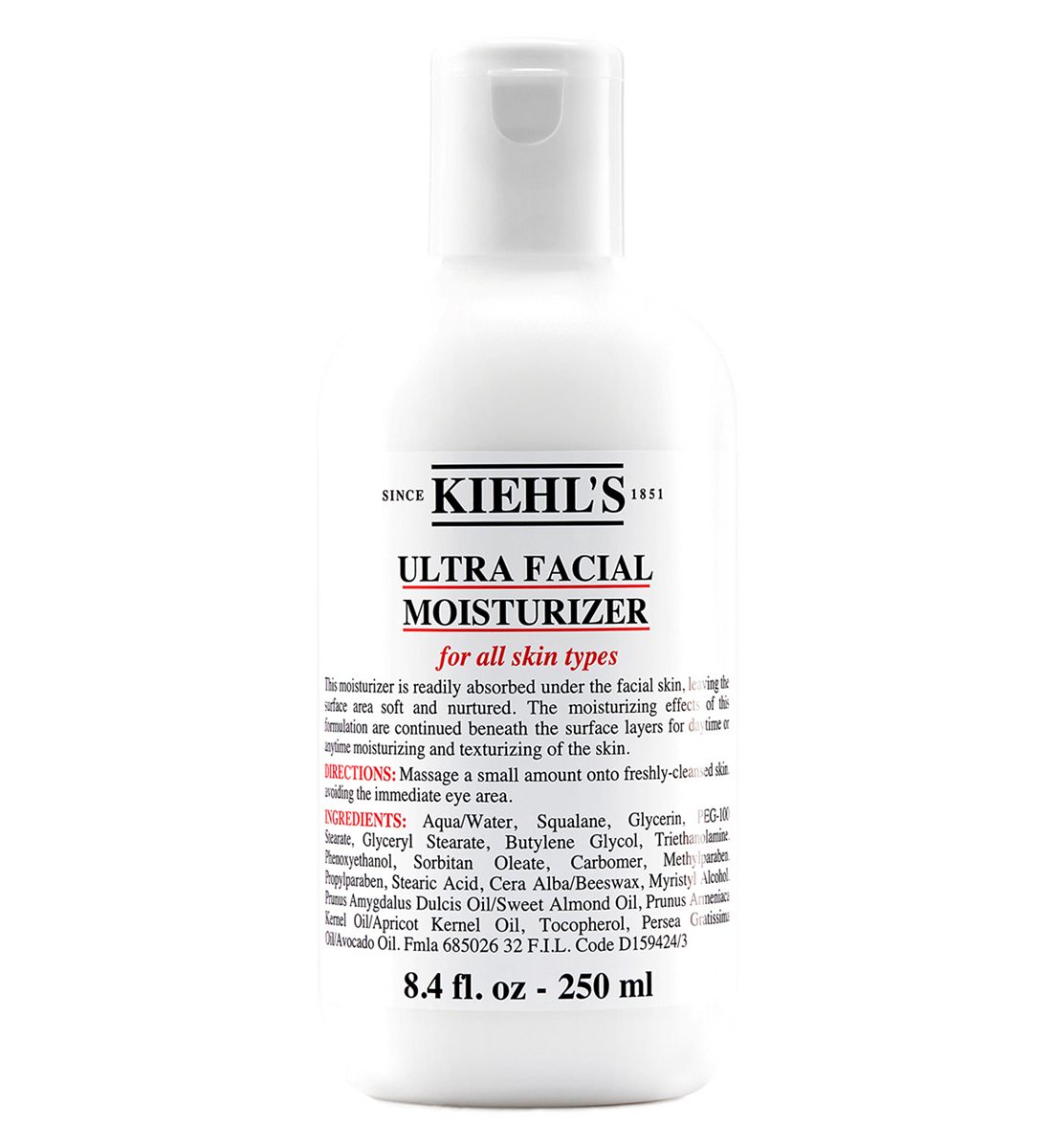 Kiehl's Ultra Facial Moisturiser250 ml, 250ml