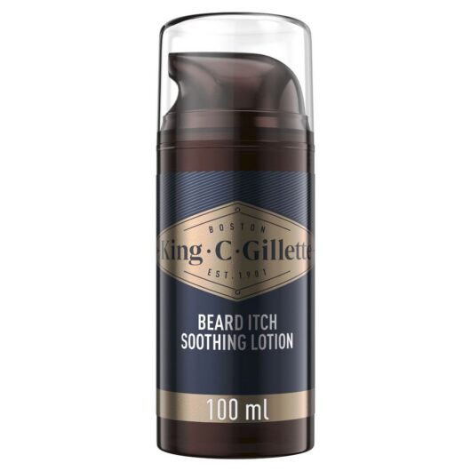 King C Gillette Beard Itch Soothing Lotion For Men 100ml