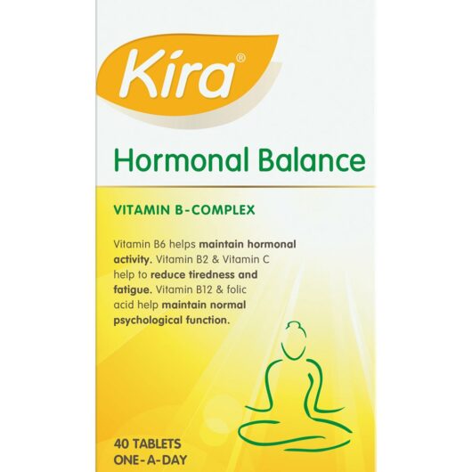 Kira Hormonal Balance Vitamin B Complex One-A-Day 40 Film-Coated Tablets