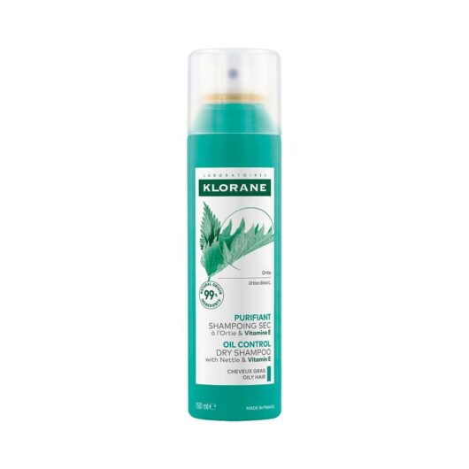 Klorane Oil Control Dry Shampoo With Nettle & Vitamin E 150ml