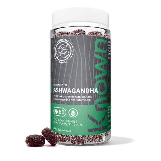 Known Nutrition Ashwagandha Sugar-Free 60 Gummies