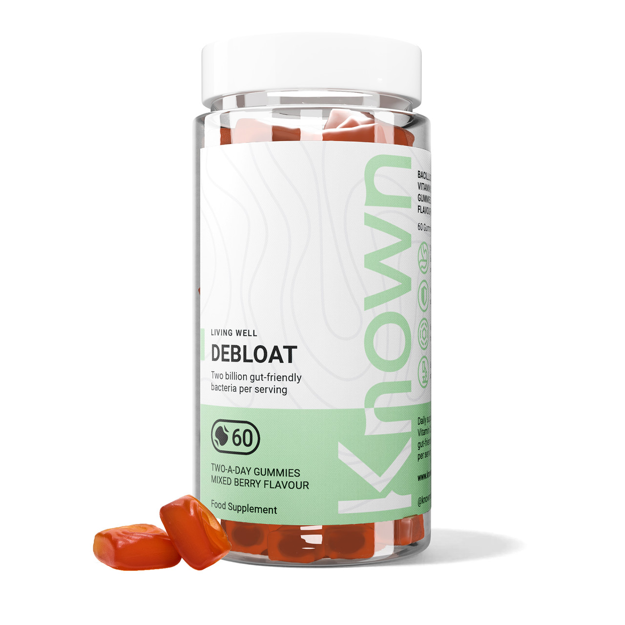 Known Nutrition Debloat 60 Gummies