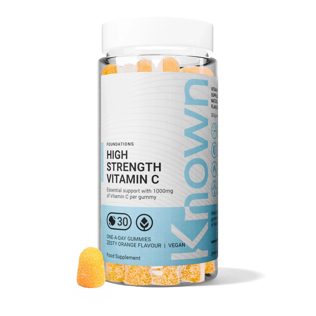 Known Nutrition High-Strength Vitamin C 30 Gummies