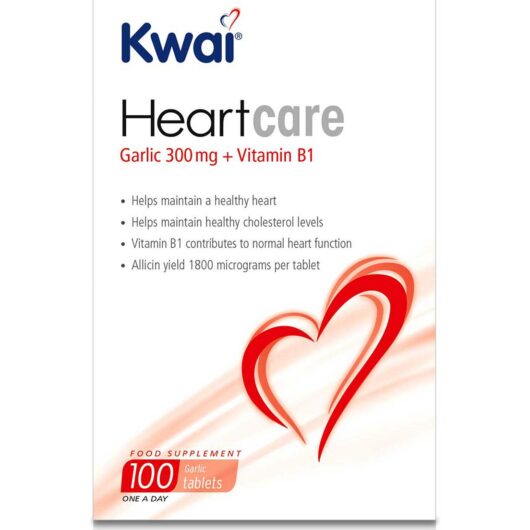 Kwai Heart Care Garlic 300Mg Plus Vitamin B1 100 Tablets