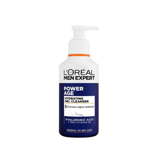 L'Oreal Men Expert L'oréal Paris Men Expert Power Age Hydrating Gel Cleanser For Normal To Dry Skin 260ml