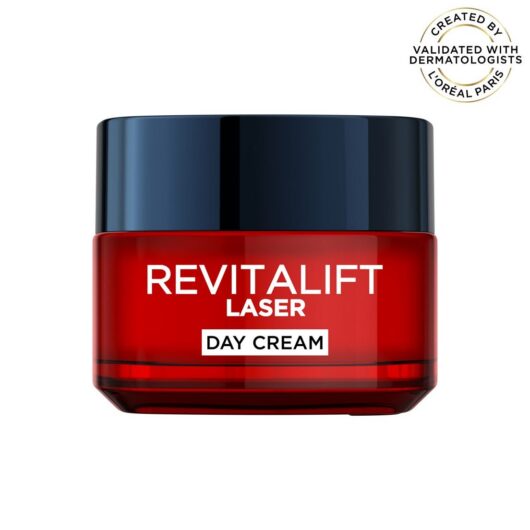 L'Oreal Paris Laser Renew Triple Action Anti-Ageing Day Cream, Anti-Aging Face Moisturiser, 50ml