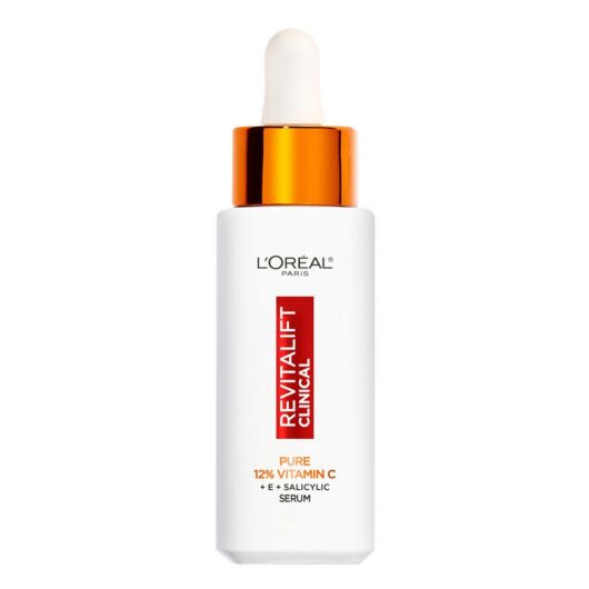 L'Oreal Paris Revitalift Clinical 12% Pure Vitamin C Brightening Serum For Face, 30ml
