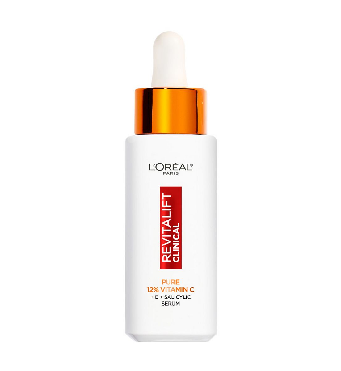 L'Oreal Paris Revitalift Clinical 12% Pure Vitamin C Brightening Serum For Face, 30ml