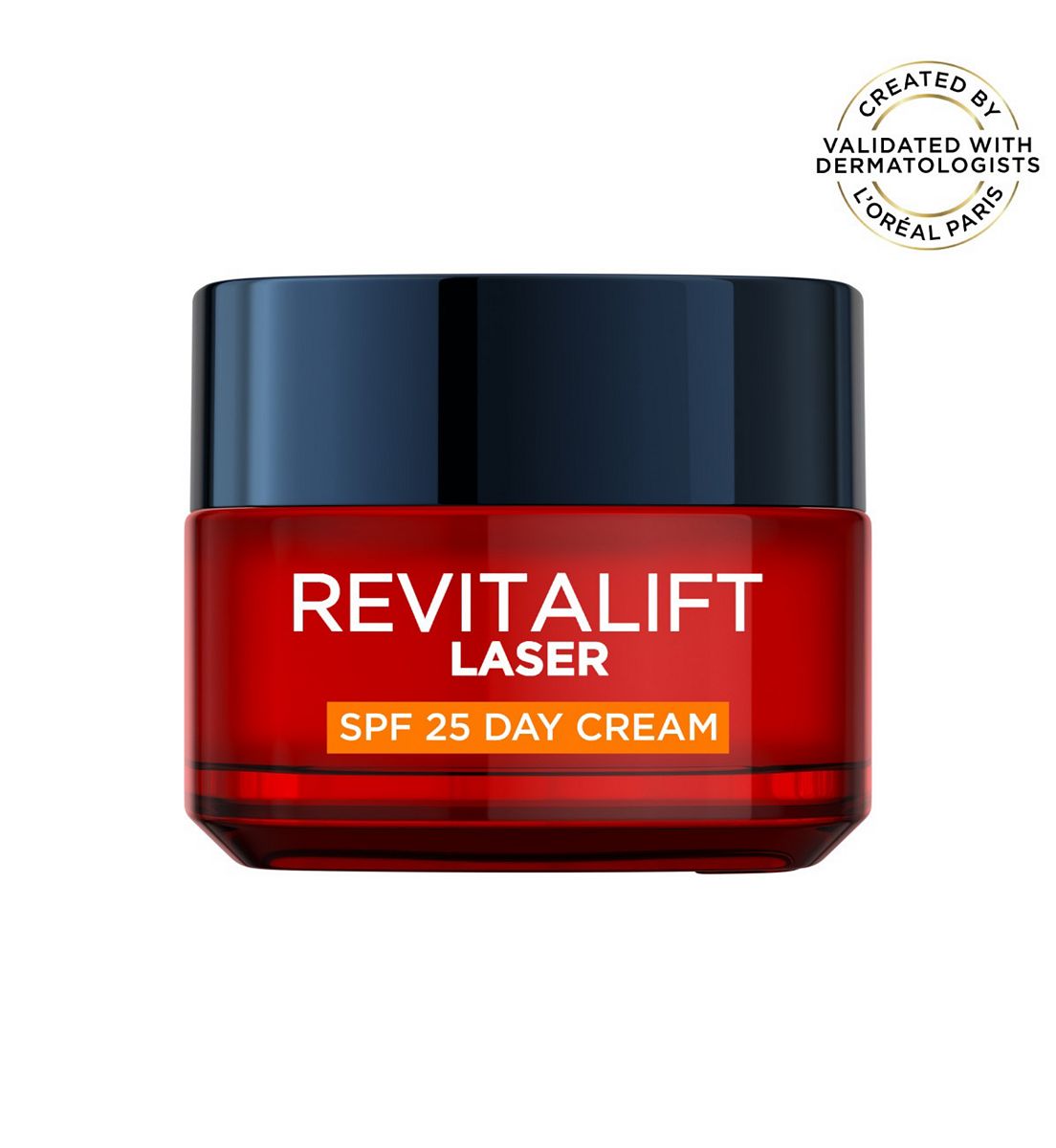 L'Oreal Paris Revitalift Laser Triple Action Anti-Ageing Spf 25, Radiant Skin, Pro-Retinol, Hyaluronic Acid & Vitamin C, 50ml