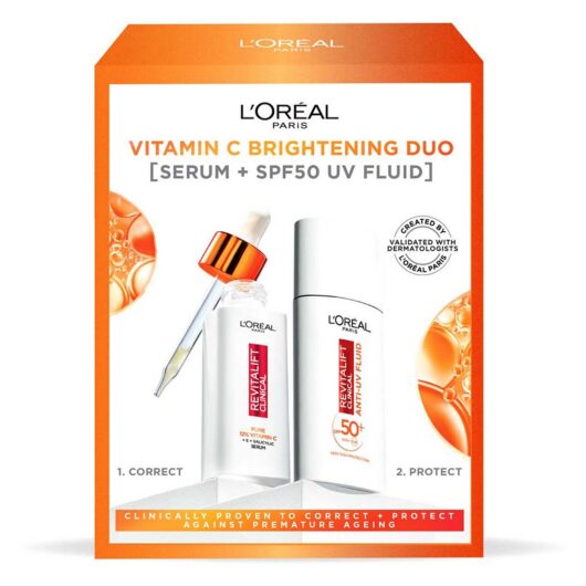L'Oreal Paris Revitalift Vitamin C Brightening Duo Gift Set