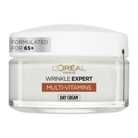 L'Oreal Paris Wrinkle Expert Day Cream, Specifically Formulated For Women 65+, 50ml