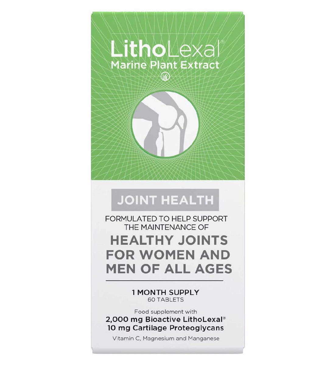 Litholexal ® Joint Health 60 Tablets (1 Month Supply)