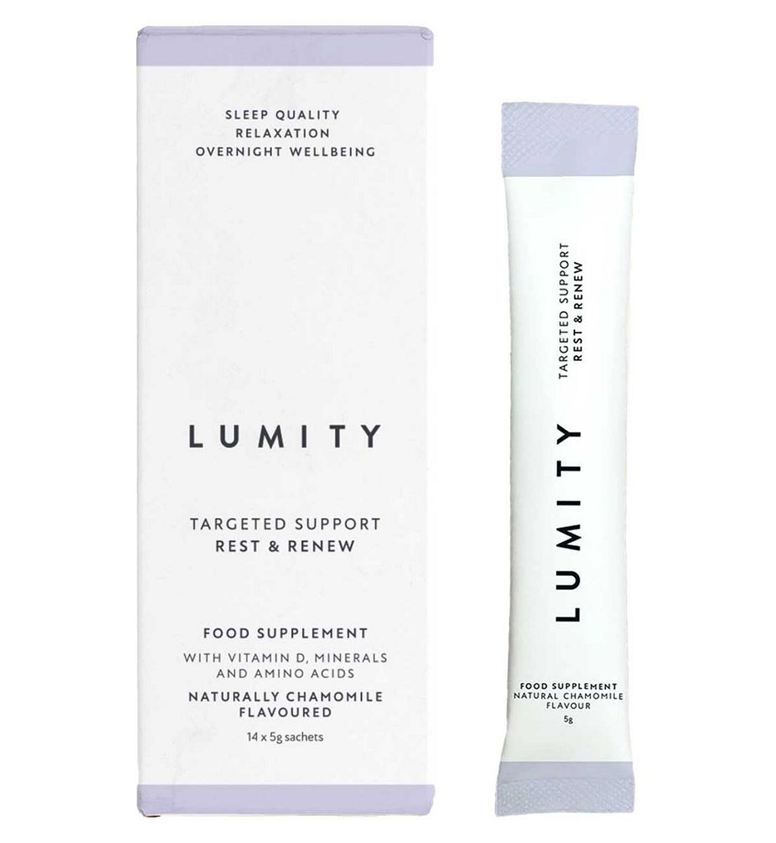 Lumity Rest & Renew Powder - 28 Servings Pouch (140G Each)