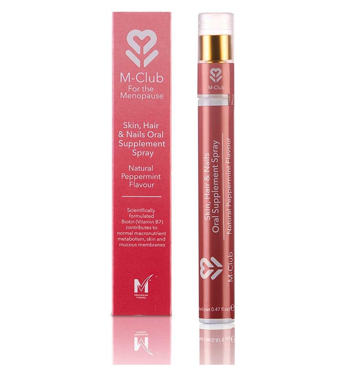 M-Club Biotin Skin, Hair & Nails Oral Supplement Spray - 30 Day Supply 14ml