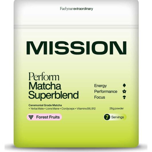 MISSION Perform Matcha Powder Superblend Forest Fruits 28g
