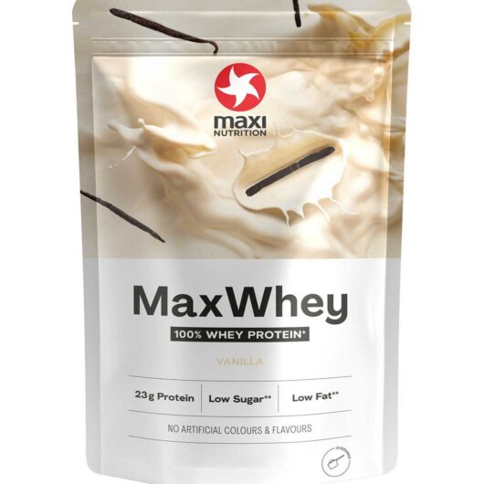 Maxinutrition Maxi Nutrition Maxwhey Whey Protein Powder Vanilla 420g