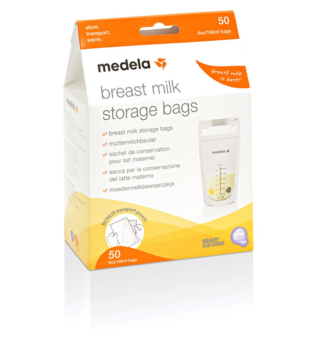 Medela Breastmilk Storage Bags 50S