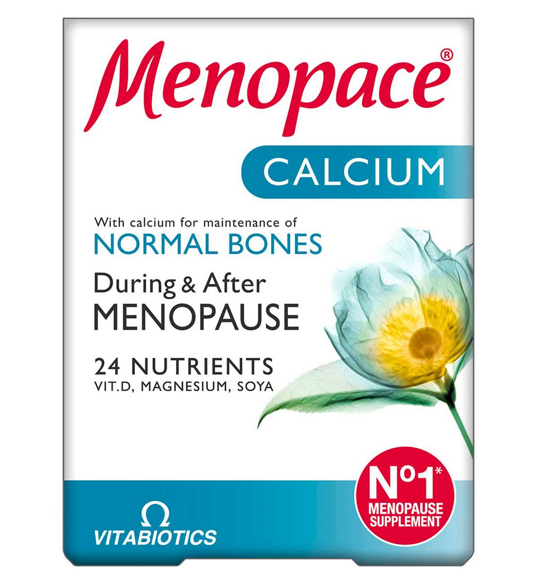 Menopace Vitabiotics Calcium - 60 Tablets