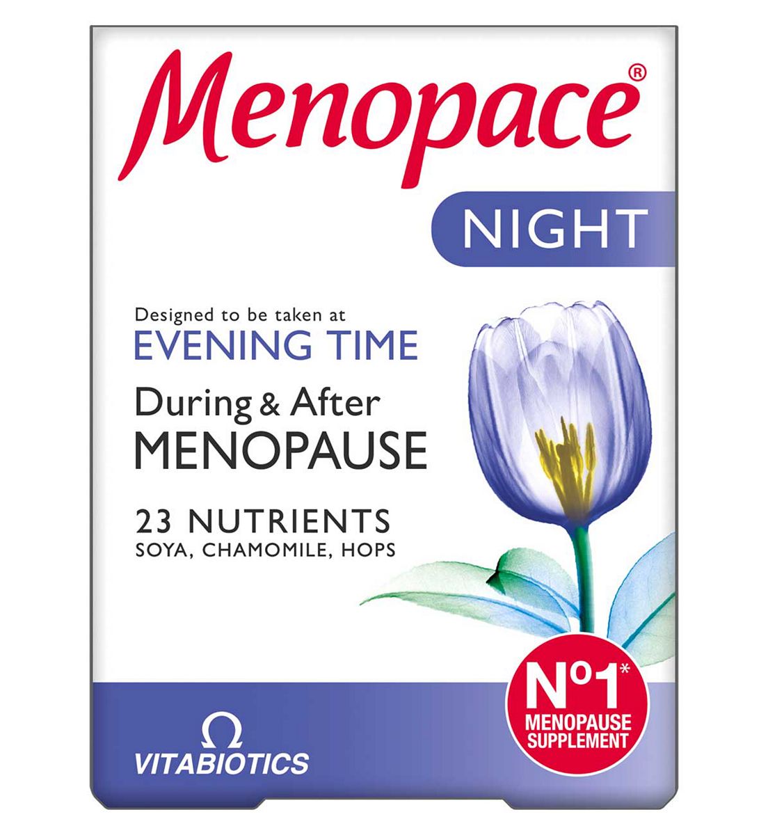 Menopace Vitabiotics Night - 30 Tablets