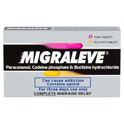 Migraleve Pink/Yellow (12)
