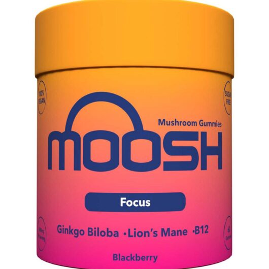 Moosh Mushroom Gummies Focus (Blackberry) 60