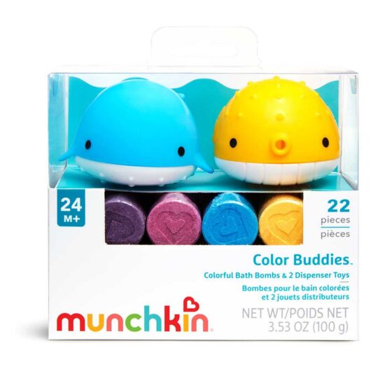 Munchkin Colour Buddies Bath Toy Set