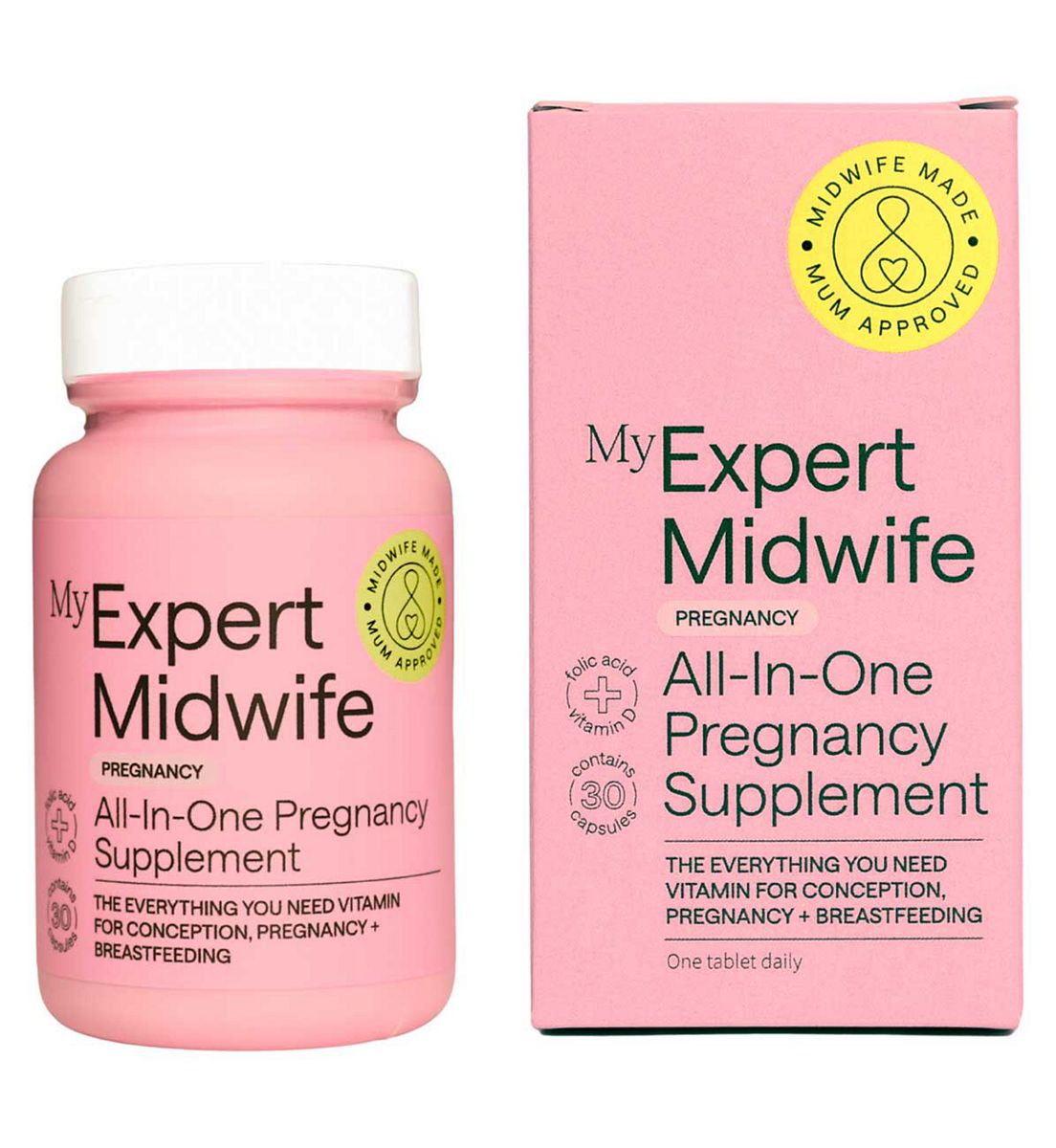 My Expert Midwife All In One Supplement 30 Capsules