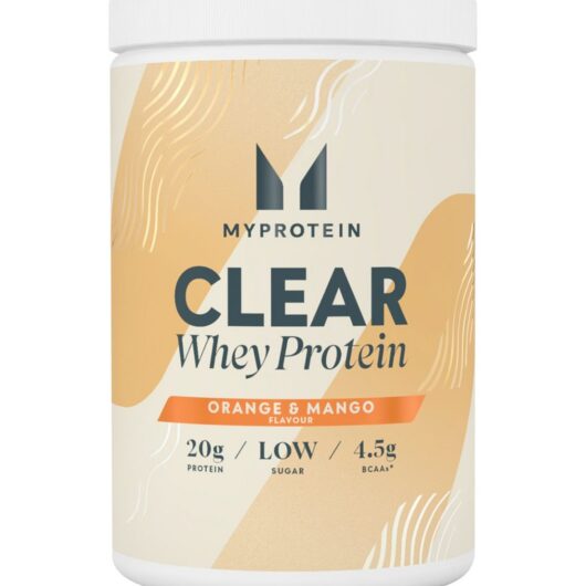 Myprotein Clear Whey Protein, Orange & Mango, 261g