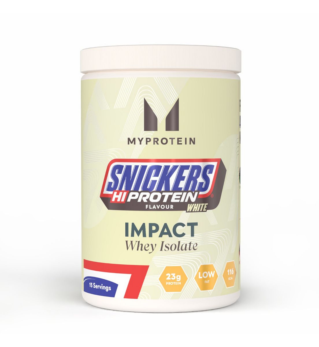 Myprotein Impact Whey Isolate, Snickers White, 500g