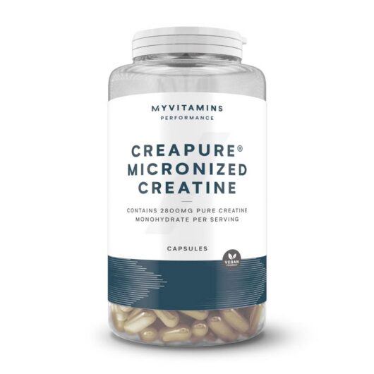 Myprotein Myvitamins Creapure Micronized Creatine Capsules, 245S