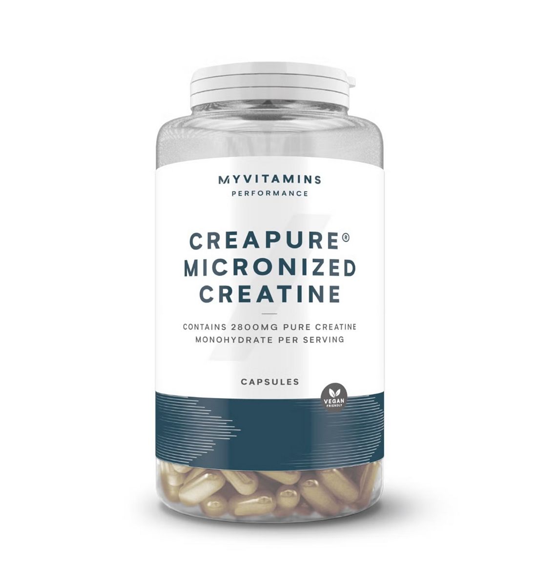 Myprotein Myvitamins Creapure Micronized Creatine Capsules, 245S