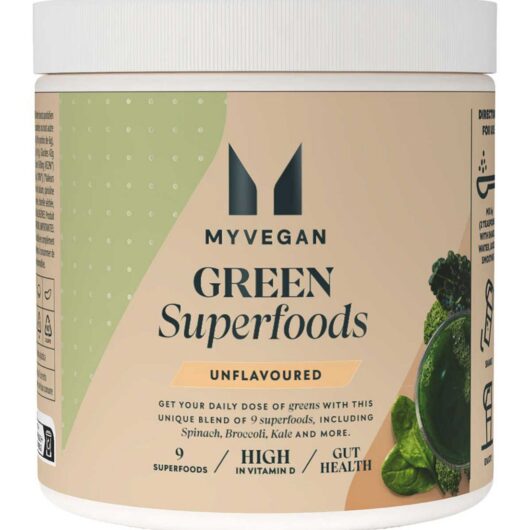 Myprotein Myvitamins Green Superfoods Powder Blend Unflavoured 300g