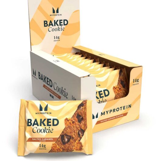 Myprotein Protein Cookies Salted Caramel Multipack 75G 12S