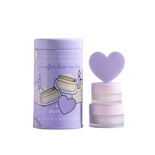 NCLA Beauty Ncla Birthday Cake Lip Care 2 Pcs Set - 10Ml Balm And 15Ml Scrub