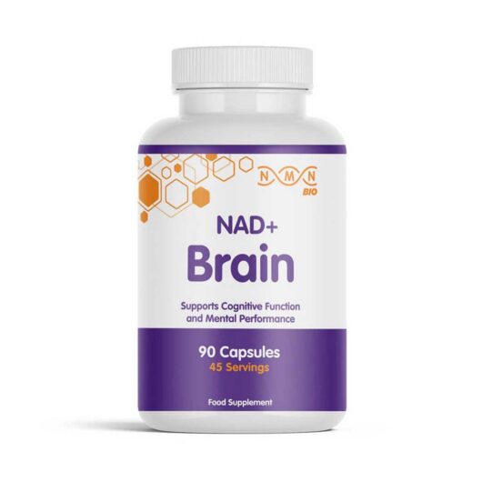 NMN Bio Nad+ Brain 45 Servings - 90 Capsules