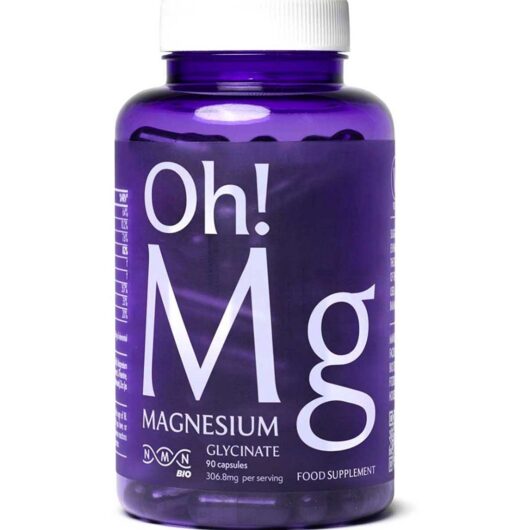 NMN Bio Oh mg Magnesium Glycinate 306.8Mg 90 Capsules