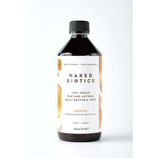 Naked Biotics Maintain Liquid Probiotics For Gut Health 500ml