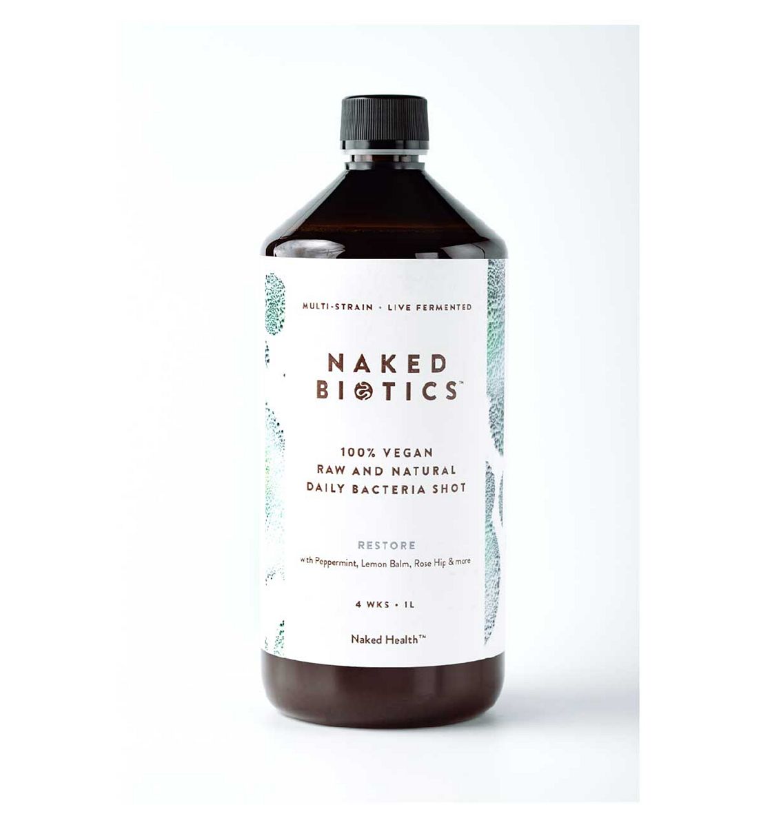 Naked Biotics Restore Liquid Probiotics For Gut Health 1000ml