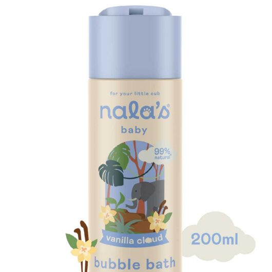 Nalas Baby Nala's Baby Bubble Bath Vanilla Cloud200 ml, 200ml