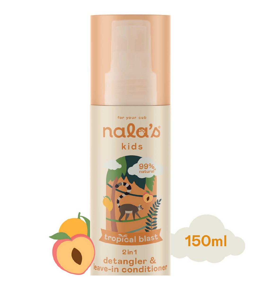 Nalas Baby Nala's Kids Detangle Spray Tropical Blast 150ml