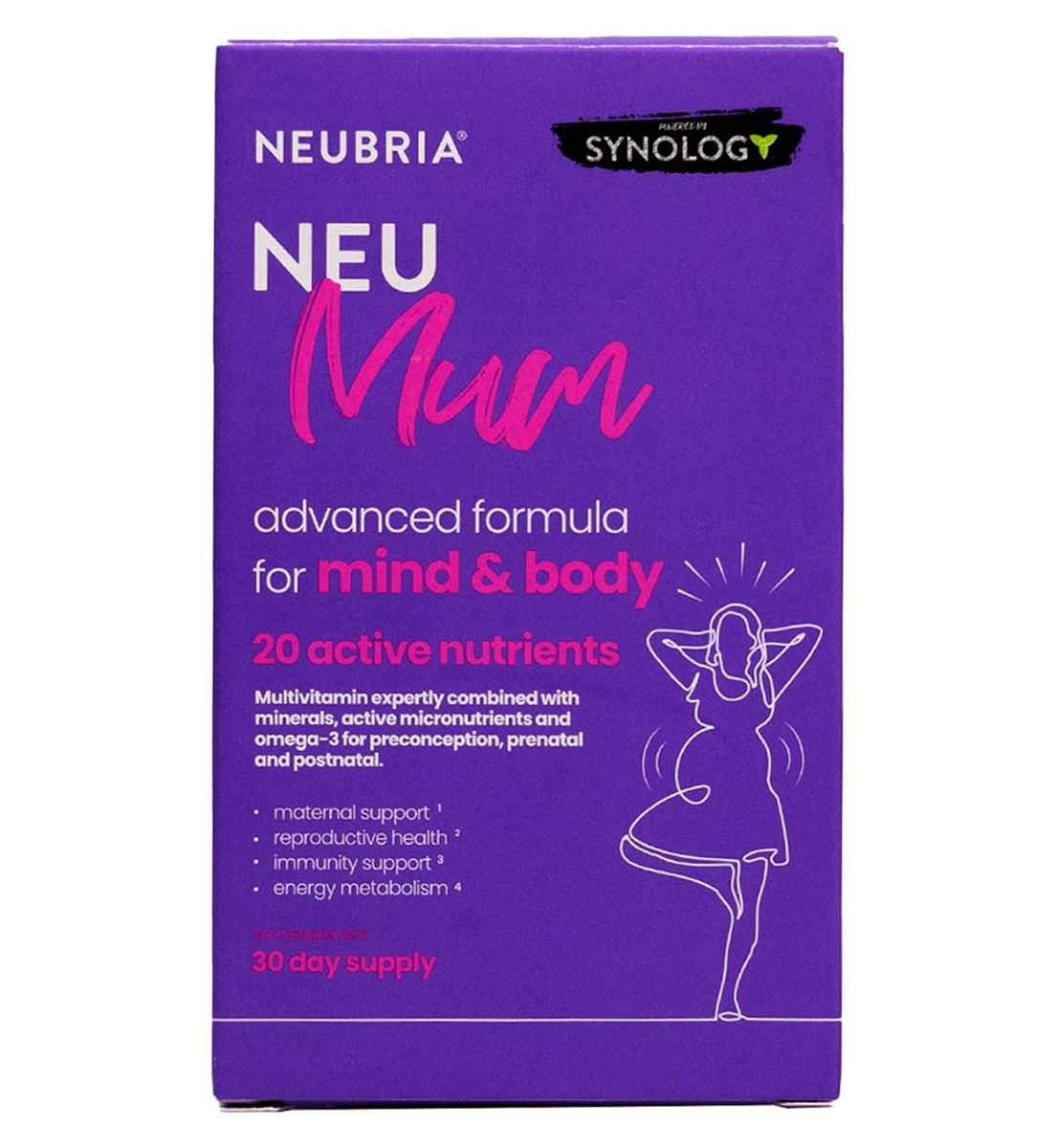 Neubria Neu Mum Daily Pregnancy Multivitamin Tablets 30S