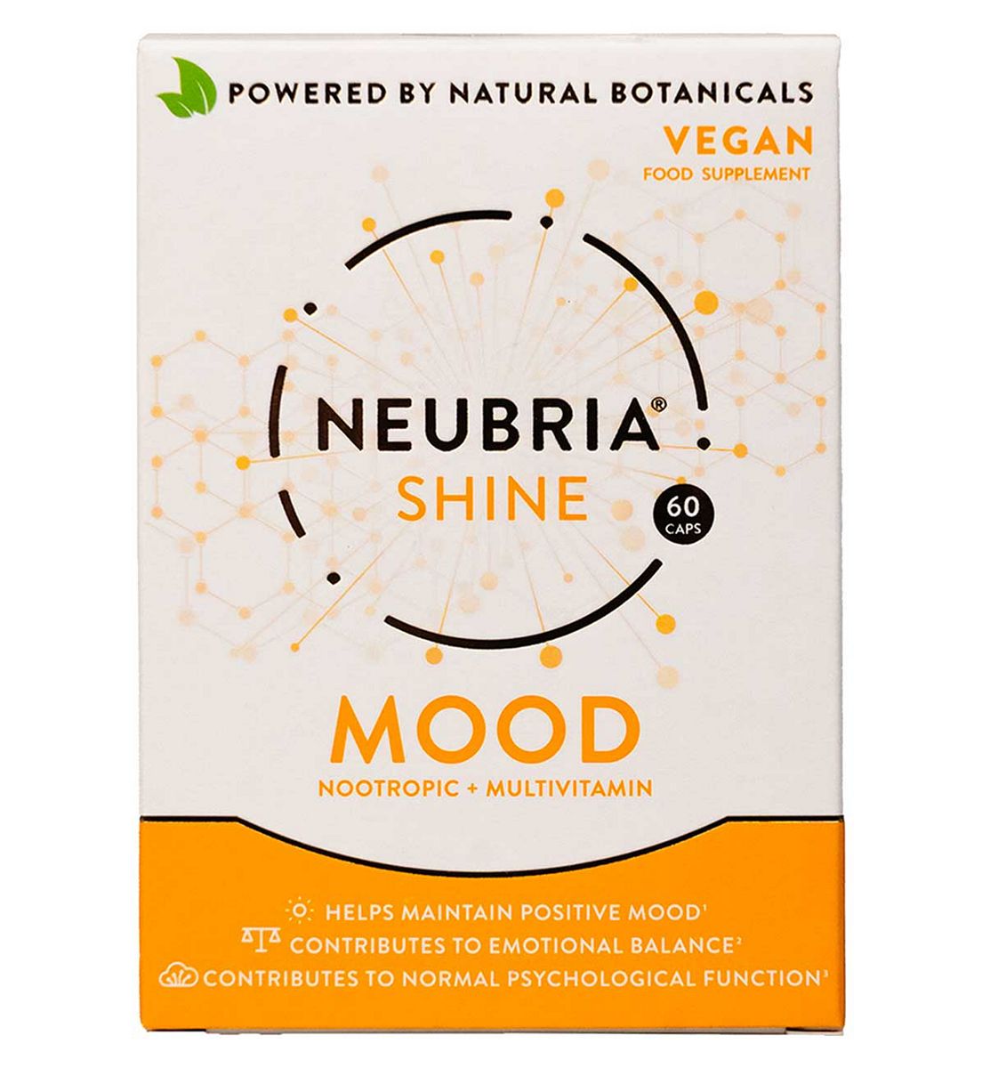 Neubria Shine Mood Supplement And Multivitamin Capsules 60S