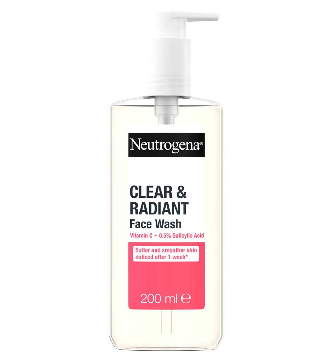 Neutrogena Refreshingly Clear Facial Wash200 ml, 200ml