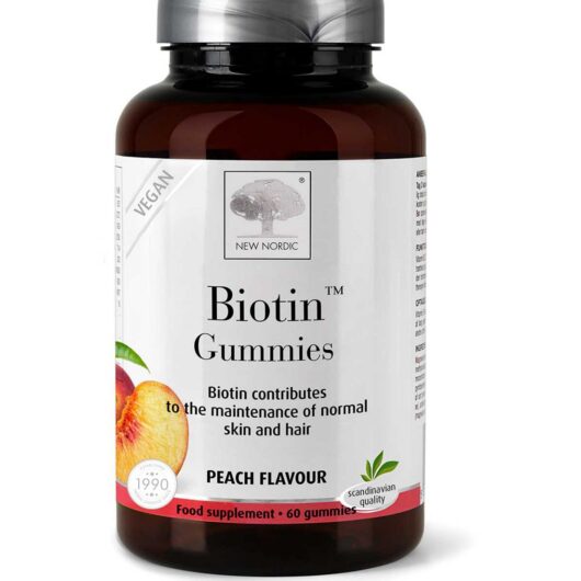 New Nordic Biotin Gummies, 60 Gummies
