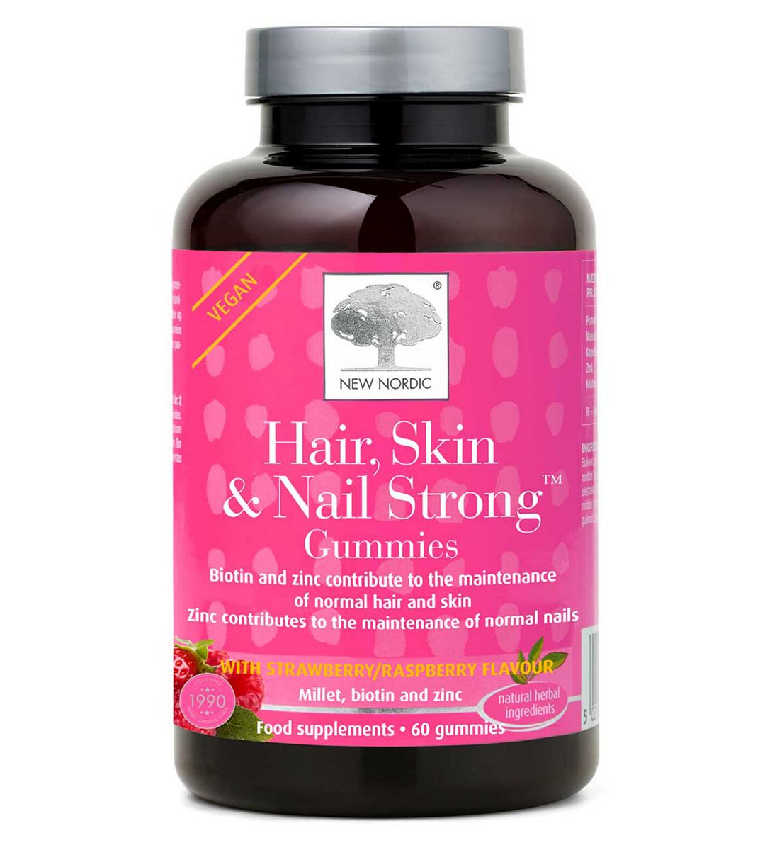 New Nordic Hair, Skin & Nail Gummies 60