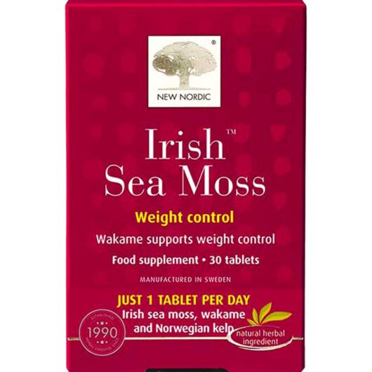 New Nordic Irish Sea Moss Tablets 30S