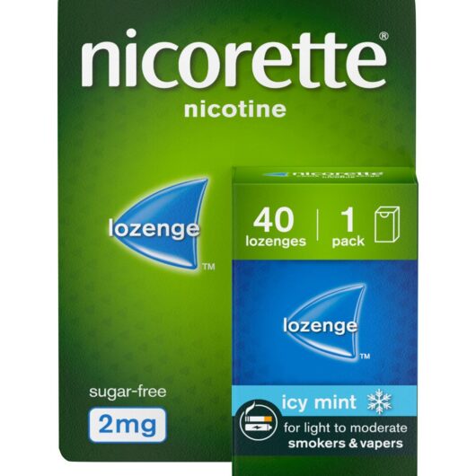 Nicorette Cools 2 Mg Lozenge 40 Lozenges, 2mg