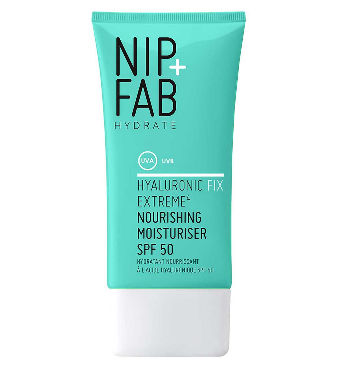 Nip+Fab Hyaluronic Fix Extreme4 Nourishing Spf50 Moisturiser 50ml, 40ml