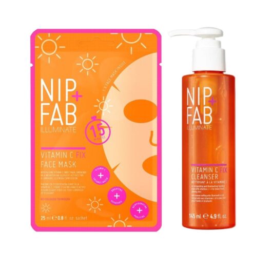 Nip+Fab Vitamin C Fix Cleanser & Mask Bundle